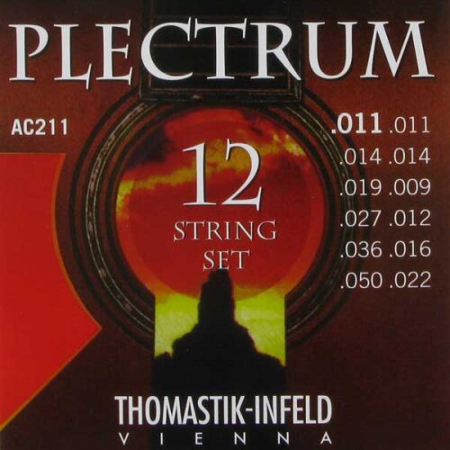 Thomastik AC211 011/050 Plectrum Bronze 12-Cordes