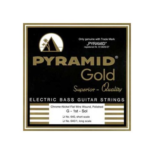 Pyramid Gold Flatwound Long Scale 640/5A - 040/120