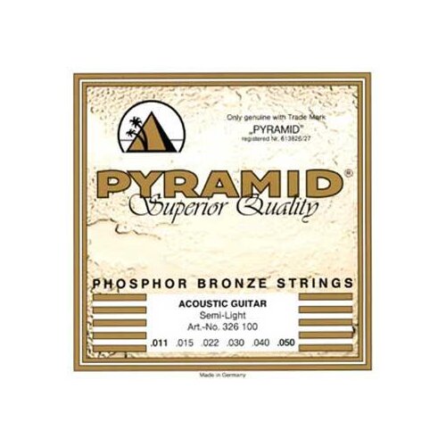 Pyramid 326 Phosphor Bronze Semi Light 011/050