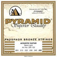 Pyramid 326 Phosphor Bronze Semi Light 011/050