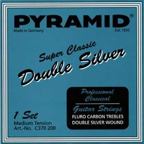 Cordes Pyramid 370 Bleu Super Classic Double Silver - Tension forte