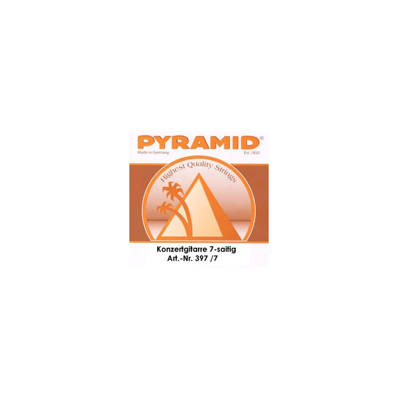 Pyramid 344200 Guitarra clásica 7-cuerdas, 6,90 €