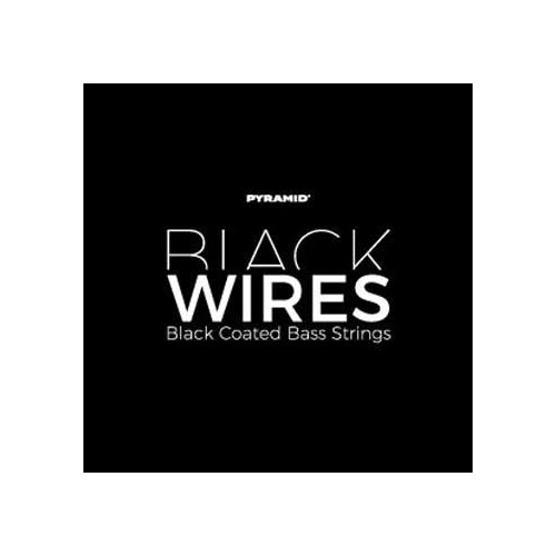 Cordes Pyramid Black Wires 045/105 4-cordes