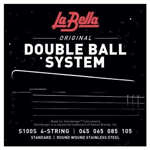 La Bella Bass S100S Double Ball 045/105