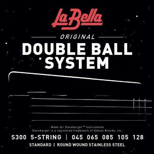 La Bella S300 5-Saiter Double Ball 045/128