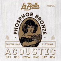 La Bella 7GPCL Phosphor Bronze 011/052