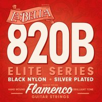 Cordes La Bella Flamenco 820B Black Nylon
