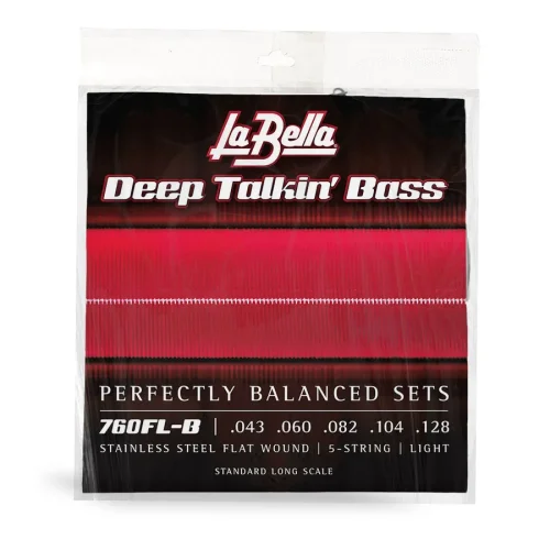 La Bella Flatwound 760FLB 043/128 5-String