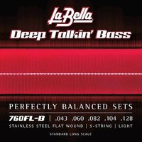 La Bella Flatwound 760FLB 043/128 5-String