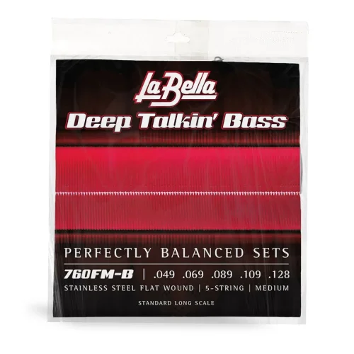 La Bella Flatwound 760FMB 049/128 5-String