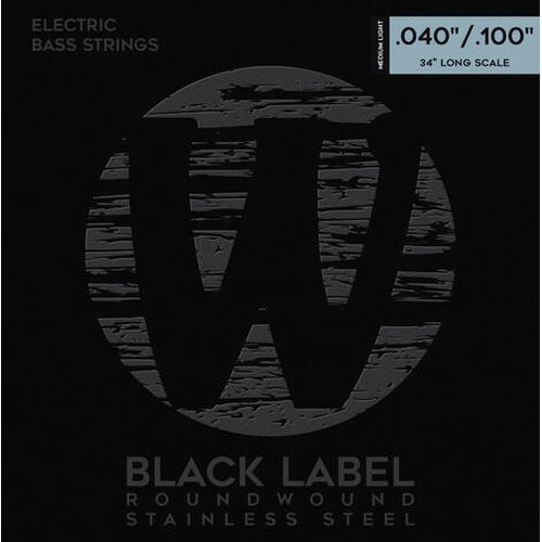 Warwick Basssaiten Black Label 4-Saiter 040/100