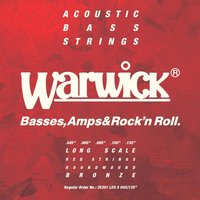Warwick Red Strings Bronze Acoustic 045/135