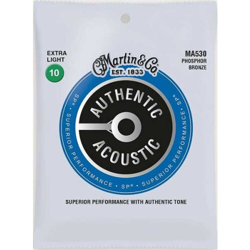 Martin MA-530 - 92/8 Phosphor Bronze Extra Light 010/047