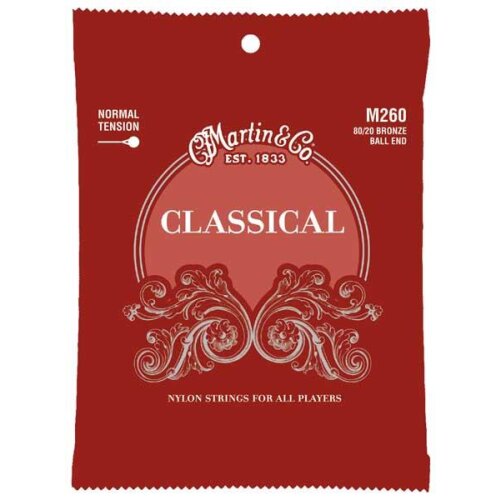 Martin M260 Classical - Bronze Wound Ball End