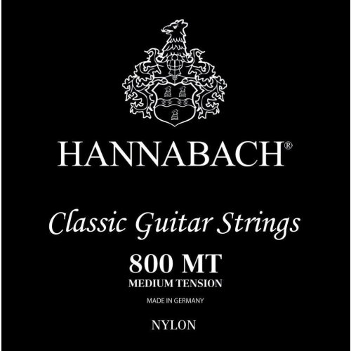 Hannabach 800 Schwarz Medium Tension