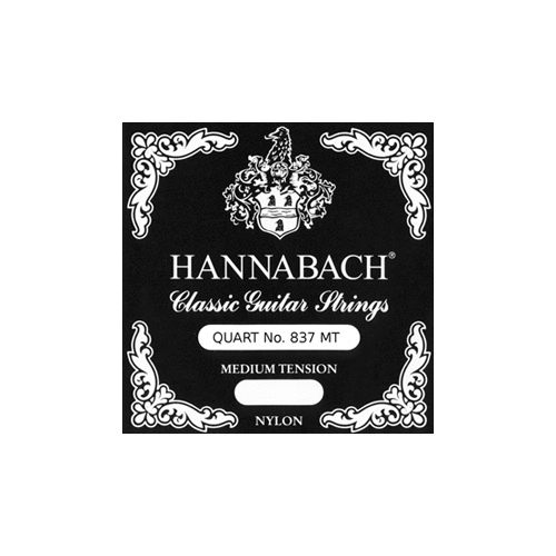 Hannabach 837 MT para guitarra cuarto