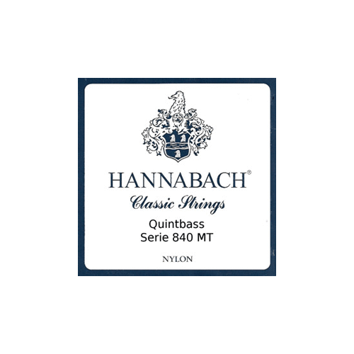 Cordes Hannabach 840 MT pour guitare Quintbass