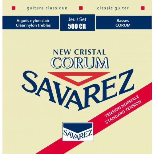 Cordes Savarez 500CR New Cristal Corum, Jeu