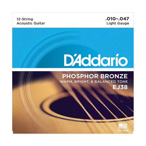 DAddario EJ38 Corde Phosphor Bronze