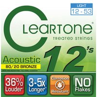 Cleartone CT7612 Bronze Corde chitarra folk 012/053