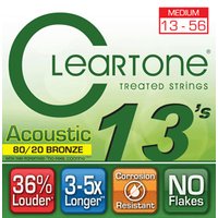 Cordes Cleartone CT7613 Bronze Cordes guitare folk 013/056