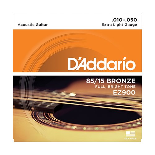 DAddario EZ-900 10/50 Juego de cuerdas guitarra acstica
