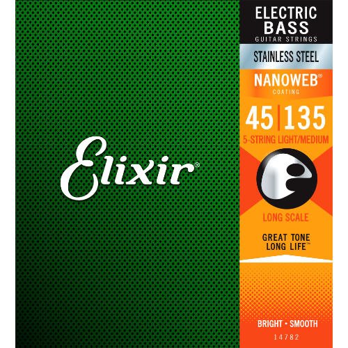 Elixir 14782 Stainless Steel 045/135 5-Corde