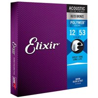 Elixir Acoustic PolyWeb 012/053 Light