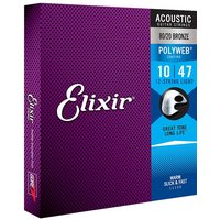 Elixir Acoustic PolyWeb 010/047 12-Cordes