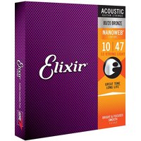 Elixir Acoustic NanoWeb 010/047 Light 12-Cuerdas