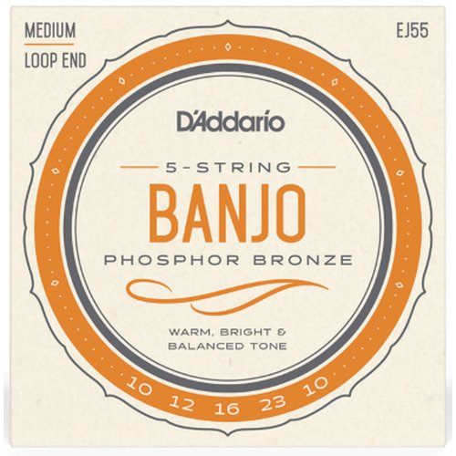 DAddario EJ55 Banjo Phosphor Bronze 010/023