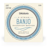 DAddario EJ69 Banjo Phosphor Bronze 009/020