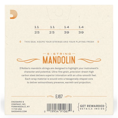 DAddario EJ67 Mandoline