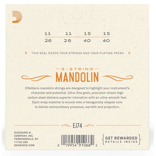 DAddario EJ74 Mandoline