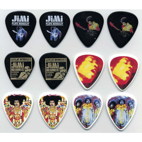Dunlop Jimi Hendrix Experienced Plektren