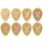Clayton Ultem Picks - Small Teardrop 0.45 mm