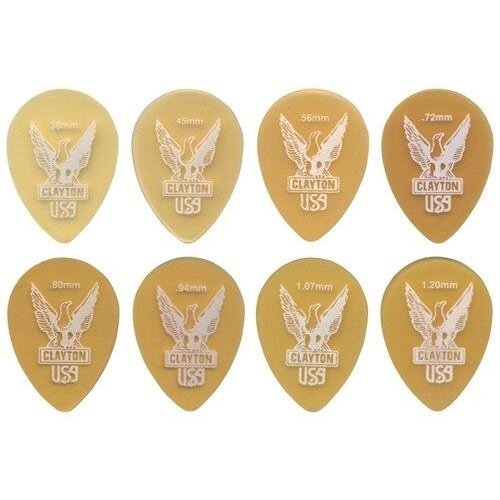 Clayton Ultem Picks - Small Teardrop 0.56 mm