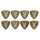 Clayton Ultem Picks - Rounded Triangle 0.38 mm