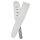 DAddario 25BL02 Tracolla in pelle - bianco