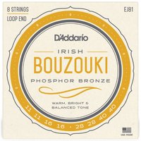 DAddario EJ81 Bouzouki-Irish Loop End
