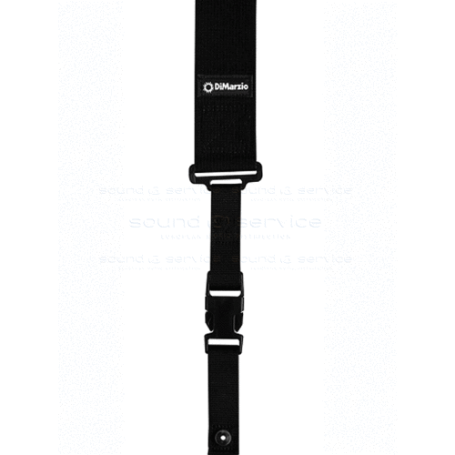 DiMarzio DD2200BK Gitarrengurt schwarz, Clip Lock