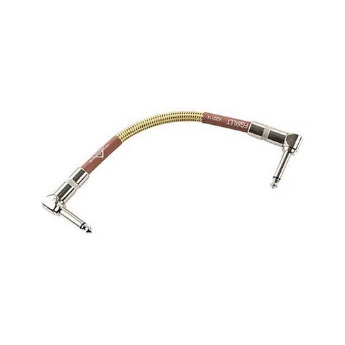 Fender Custom Shop Performance Patchkabel 15cm Tweed