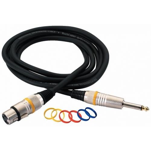 Rockcable 30382 D6 F Mikrofonkabel, 0,5 Meter