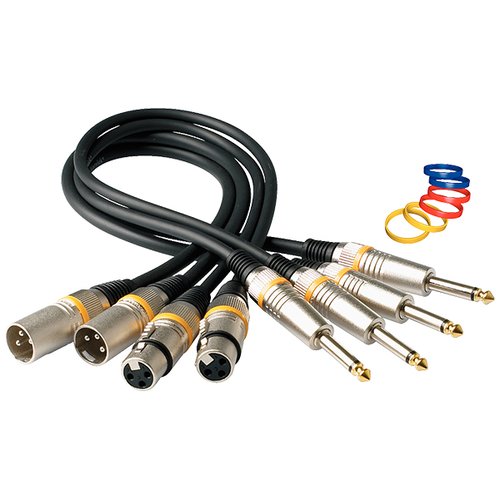 Rockcable 30392 D6 M Microphone Cable, 2 metro
