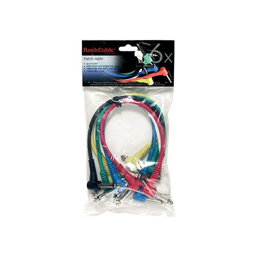 Rockcable 30061 D5 Patchkabel Sechserpack 60cm