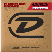 Dunlop DAP1252J Phosphor Bronze Medium 012/052 12-Cordes