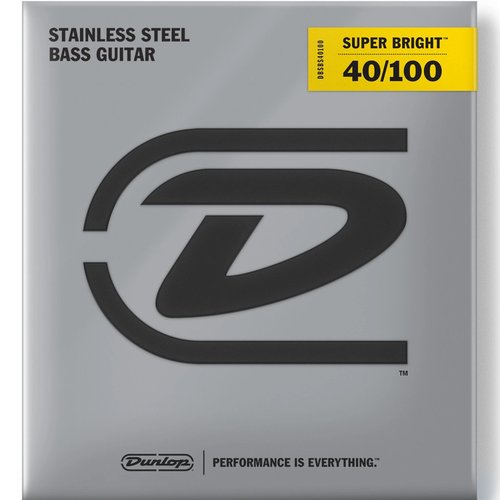 Dunlop DBSBS40100 Stainless Steel Super Bright 040/100