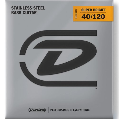 Cordes Dunlop DBSBS40120 Stainless Steel Super Bright 040/120