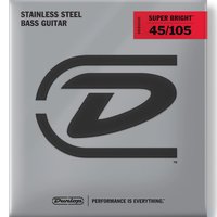 Cordes Dunlop DBSBS45105 Stainless Steel Super Bright...