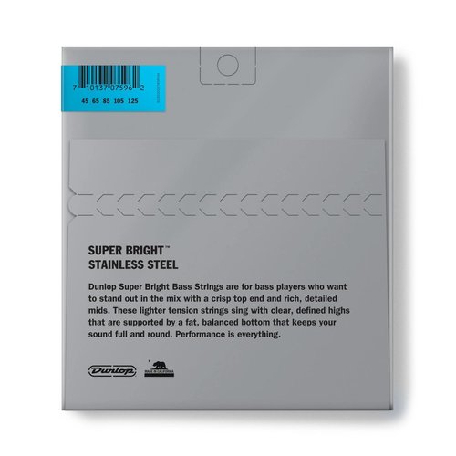 Dunlop DBSBS45125 Stainless Steel Super Bright 045/125